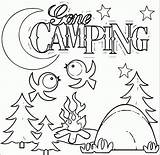 Camping Coloring Pages Girl Camper Print Scout Family Preschool Theme Reunion Clipart Gone Sheets Printable Vector Clip Christmas Kids Color sketch template