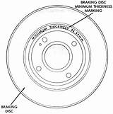 Rotor Disc Thickness Brake Marked Front Autozone Fig Inner Shown Edge sketch template