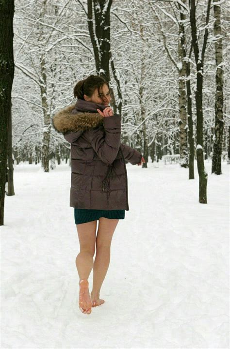 A 👣 Walk In The Snow Mit Bildern Barfuß