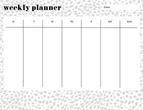 lovely cute printable weekly calendar  printable calendar monthly