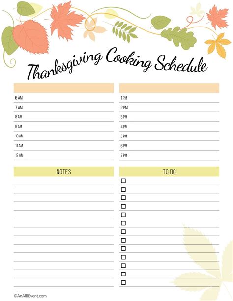 thanksgiving planner printable  images thanksgiving