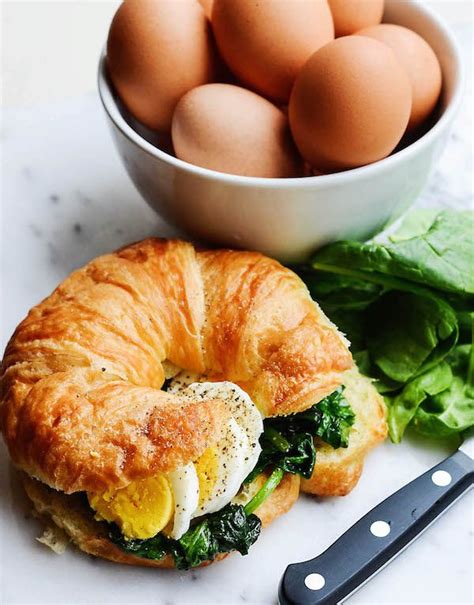 rachel schultz breakfast croissant sandwich recipe croissant