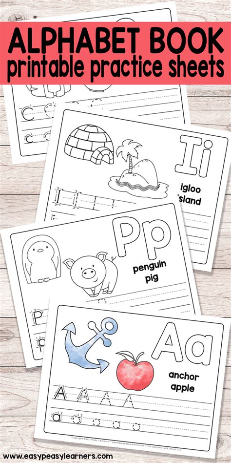 kindergarten printable books