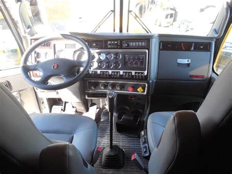 kenworth wl  images truck interior kenworth cab