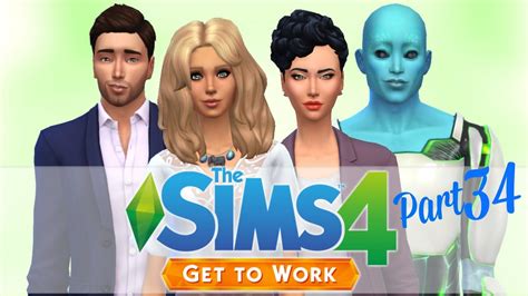 let s play the sims 4 get to work part 34 public