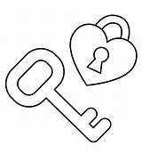 Key Coloring Pages Heart Keyboard Piano Lock Drawing Stunning Outline Getcolorings Printable Colouring Template Color Getdrawings Colorings Print sketch template