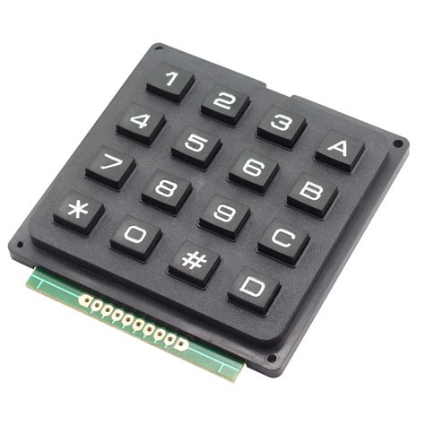 Tegg 1pc 4x4 Keypad Mcu Boar Matrix Array Switch Tactile Keypad 16