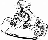 Mario Kart Coloring Pages Go Drawing Question Mark Super Drawings Printable Clipart Colouring Getdrawings Sheets Kids Bros Cart Print Coloriage sketch template