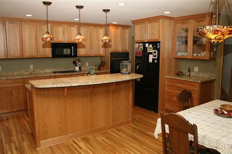 oak cabinets kitchen ideas design schmidt gallery design