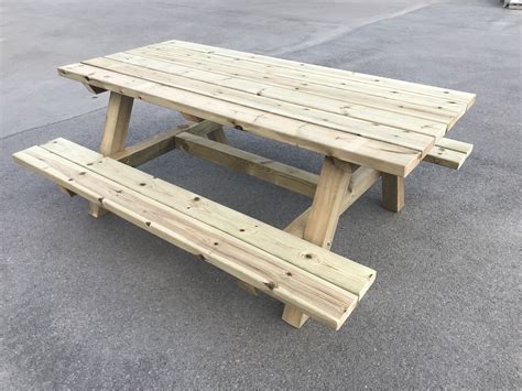 mesa  exterior de madera tratada rusticos  madera