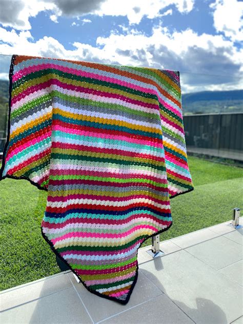 Crochet Scrappy C2c Blanket {finished} Samelia S Mum