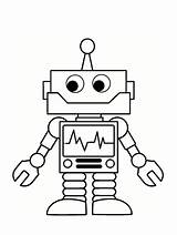 Robots Drawings sketch template