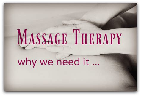 Massage Therapy And Why We Need It Psychotherapy Hypnotherapy