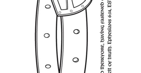 coloring belt  truth activity coloring pages
