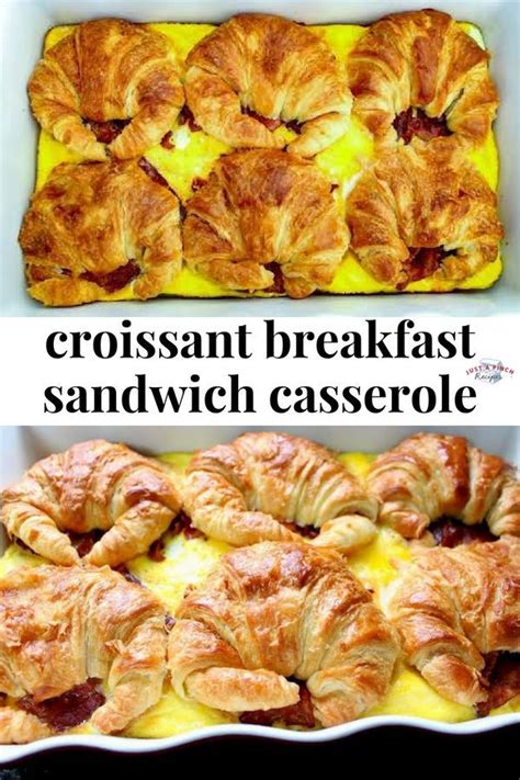 croissant breakfast sandwich recipe easy breakfast casserole