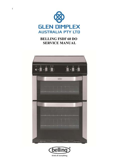 belling cooker wiring diagram