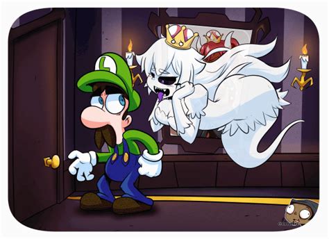 Luigi And Boosette Animated By Corythec On Deviantart