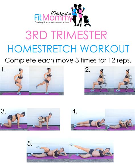3rd trimester full body home workout work it ejercicios para embarazadas ejercicios post