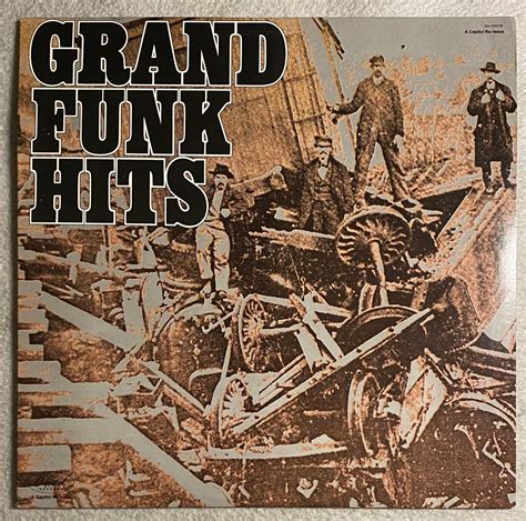 vintage grand funk railroad grand funk hits vinyl lp record album