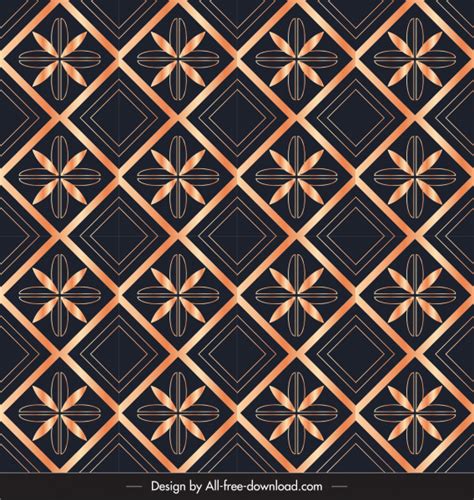 decorative patterns vectors   graphic art designs