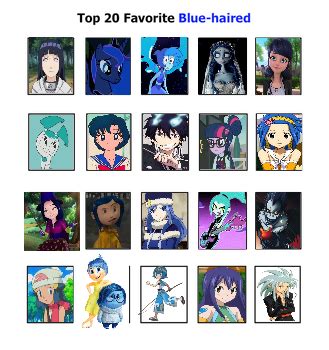 top  favorite blue haired characters  dark kunoichi  deviantart