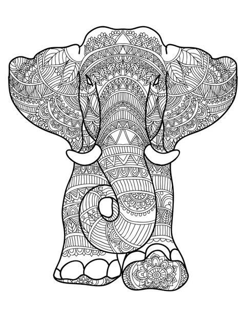 pin auf coloring elephants