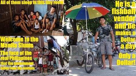 traveled  manila philippines   poverty    manila