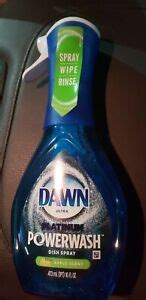 dawn platinum power wash dish spray dish soap apple scent  fl oz  powerwash  ebay