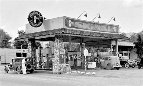 Today S Feature Is This Signal Oil Co Gasoline Station