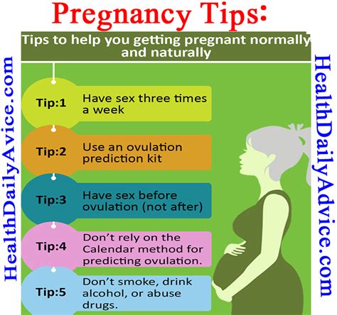 pregnancy tips how to get pregnant fast health daily