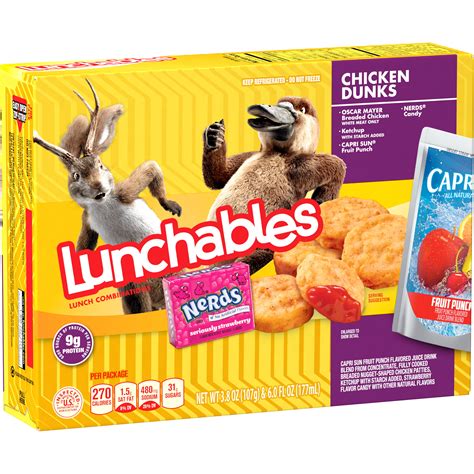 lunchables lunch combinations chicken dunks  oz box walmartcom walmartcom