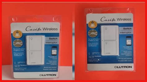 lutron pd ans wh  wirels switch wht  white gray youtube
