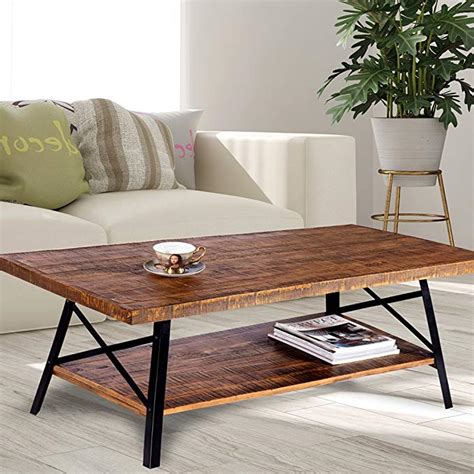 order  beautiful wood coffee table   living room  daily