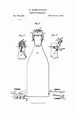 Patent Bottle 2007 Tod Closure Von Copyright Soda sketch template