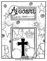 Gospel Sundayschool Lessons sketch template