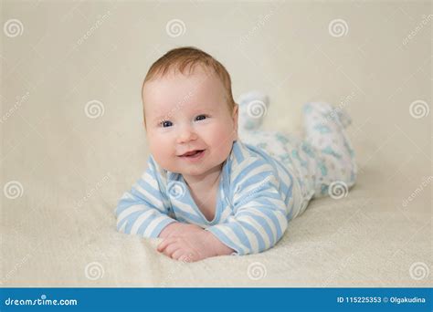 cutest baby boy  stock image image  curious eyed