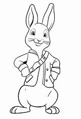 Coelho Pedro Coniglio Lapin Hase Malvorlage Rabbit Cartonionline Zeichentrick Conejo Malvorlagan sketch template