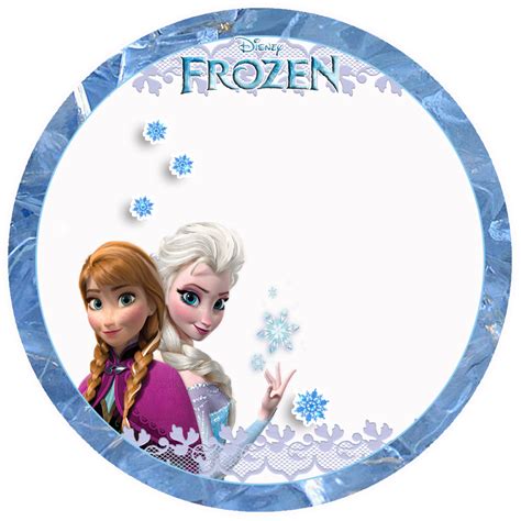 frozen  printable toppers   fiesta  english