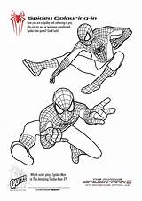 Pages Colouring Spiderman Activity Printable Sheets Spider Man Coloring Kids Color Amazing Printables Book Intheplayroom Superhero Playroom Visit Choose Board sketch template