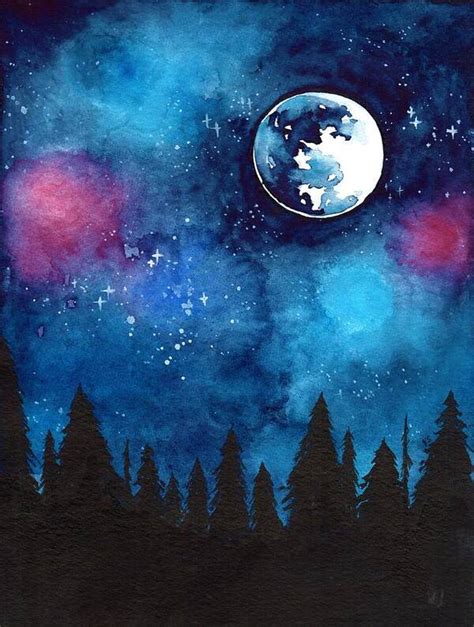 unique full moon paintings page    fine art america