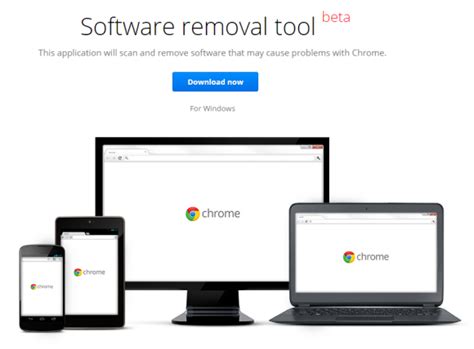 removal tool  apps  interfere  chrome