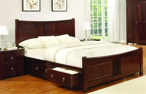 sweet dreams mahogany drawer bed frame cm super king
