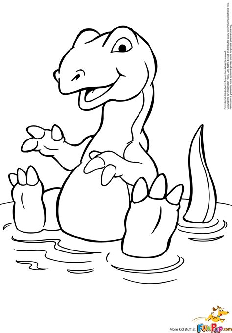 coloring pages dinosaurs  rex