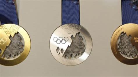 sochi winter olympics medals unveiled