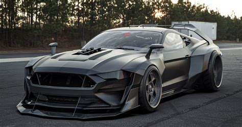 ford mustang renders reimagine  modern mad max pursuit special