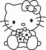 Kitty Hello Coloring Pages Kids Sheet Color Sheets автор Saval на Am Book sketch template