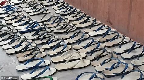 Perverted Thai Man Steals 126 Pairs Of Thongs Rubs Them All Over His