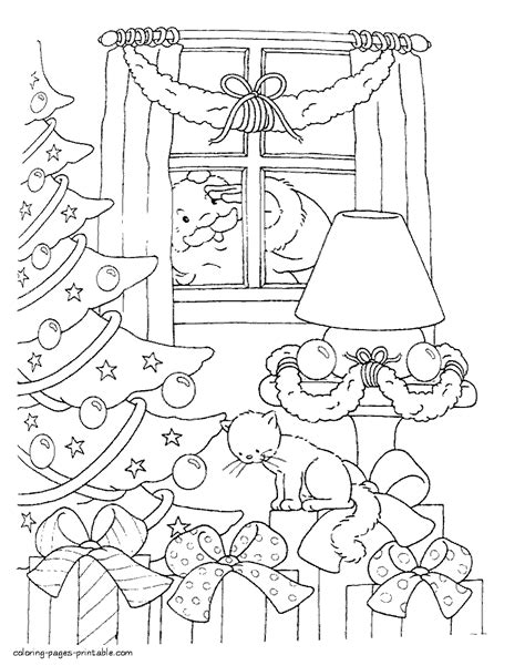 printable christmas coloring pages  kids coloring pages