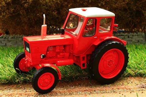 sch schuco belarus mts  tractor resin model brushwood toys