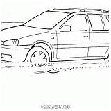 Coloring 1117 Vaz Nissan Trail Pages Colorkid sketch template